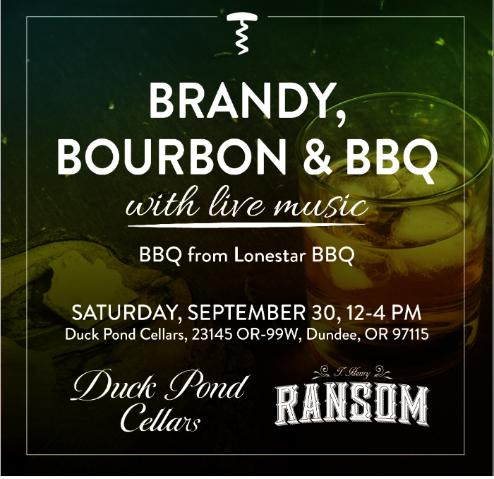 Brandy, Bourbon & BBQ with Live Music!