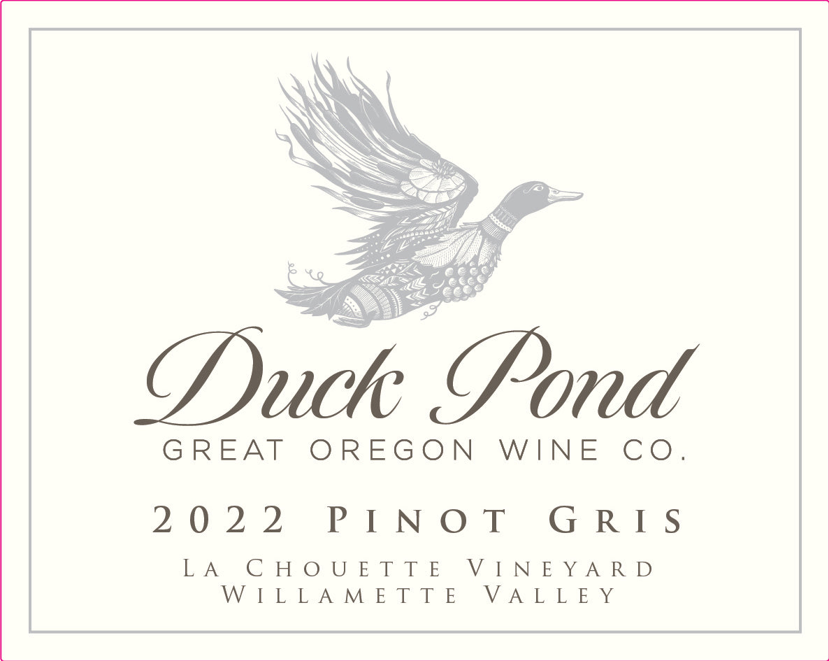 2022 Duck Pond Cellars Skin Contact Willamette Valley La Chouette Pinot Gris