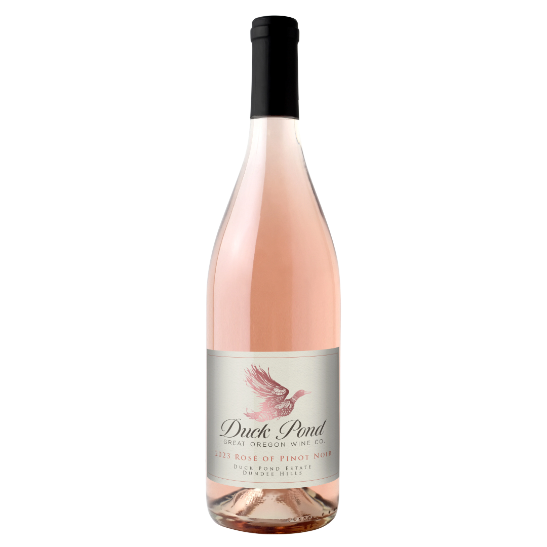 2023 Duck Pond Cellars Rose City Rose of Pinot Noir Dundee Hills Bottle