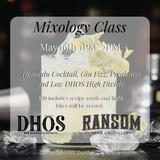 Mixology Class May 16th
