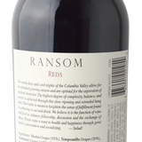 2021 Ransom  Reds Blend Columbia Valley