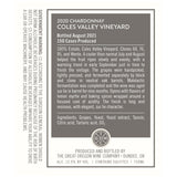 2020 GOWC Coles Valley Vyd Umpqua Valley Chardonnay