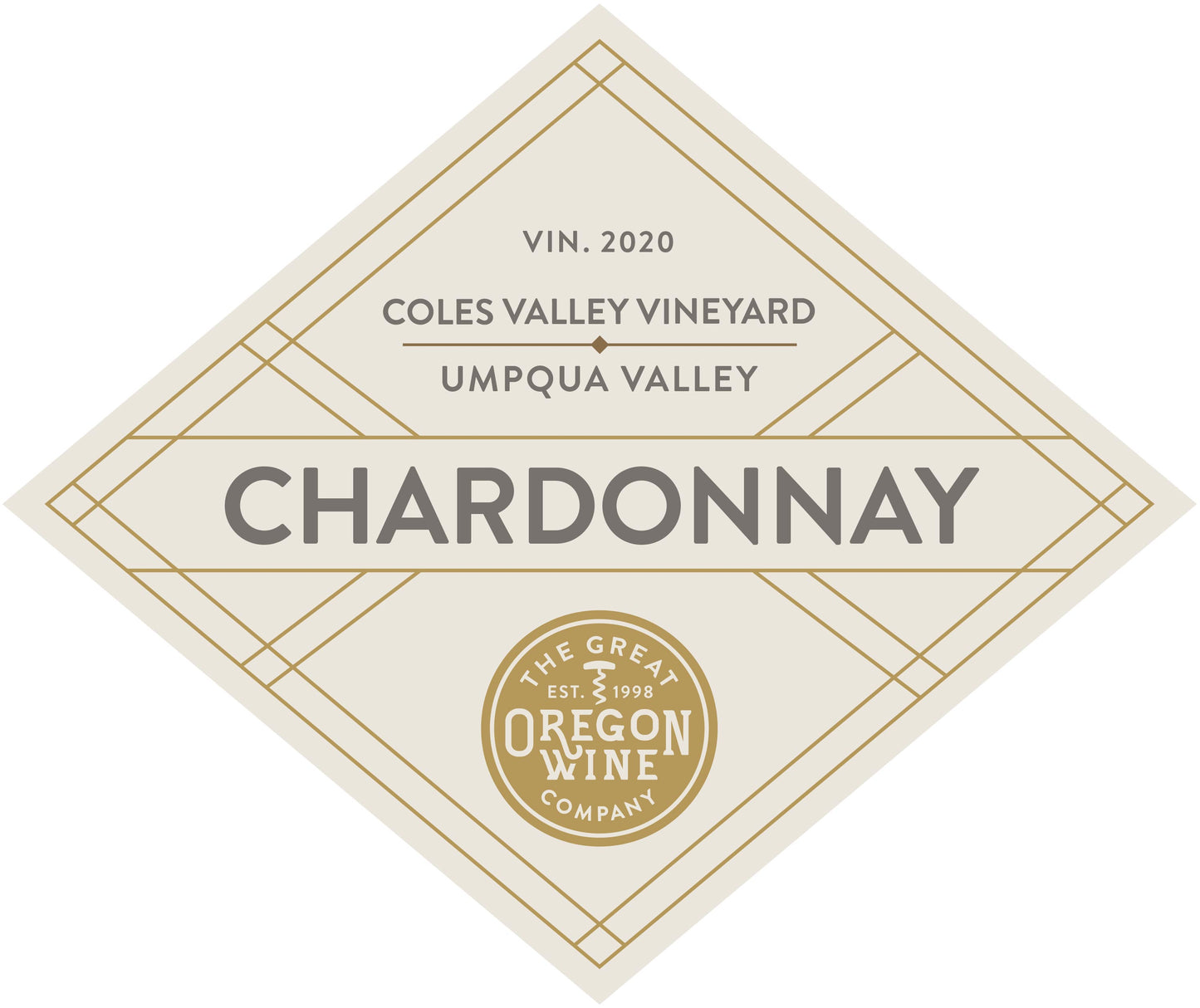 2020 GOWC Coles Valley Vyd Umpqua Valley Chardonnay